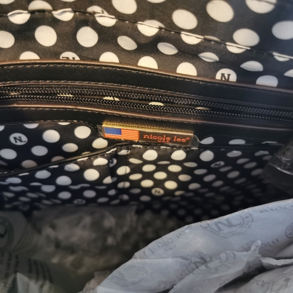 Nicole Lee women's tote bag and matching wallet set of 2 - Picture 11 of 16